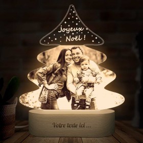 Fotolamp op maat voor Kerstmis